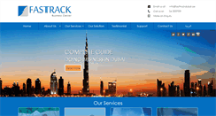 Desktop Screenshot of fasttrackdubai.ae
